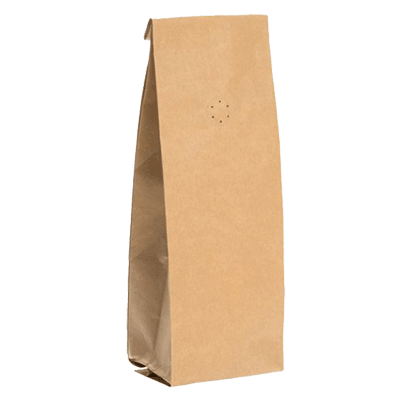 Coated Kraft Coffee Bags w Valve