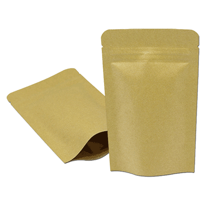 Resealable Kraft Paper Bags For Tea Gift Bag Packaging Aluminum Foil Zipper Food Pack