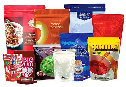 Borse personalizzate logo stampa imballaggio alimentare sacchetto del sacchetto della storta