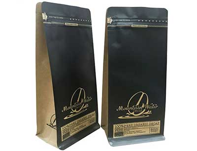 Black coffee pouch