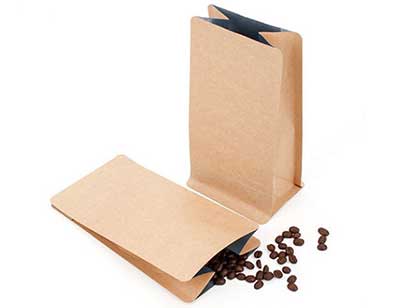 Plain Kraft paper coffee Bags