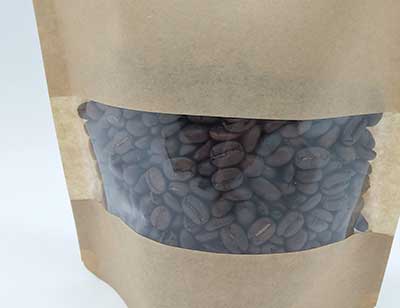 Black coffee pouch
