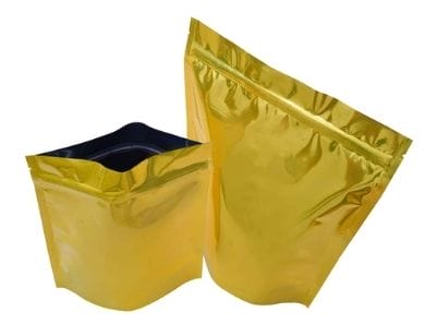 Gold Foil Custom-Made Stand Up Pouch for Food