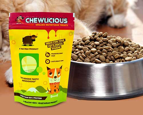 Pet Food Stand Up Pouch Packaging