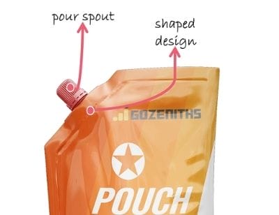 Custom-Shaped Stand Up Pouch
