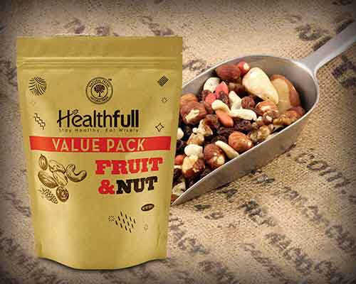 Dried Fruit Nuts Almonds Stand up Pouch