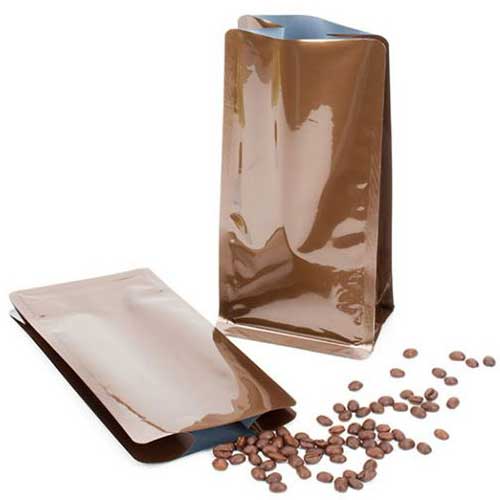 Silver Metallic Stand-up Pouches