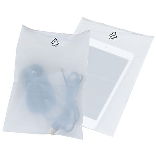 Stock CPE pouch bags