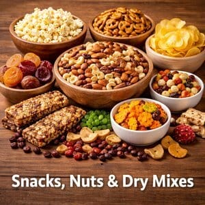 Snacks, Nuts & Dry Mixes Snacks, Nuts & Dry Mixes